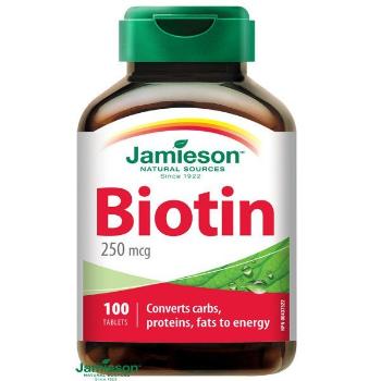 Jamieson Biotín 250 µg 100 tbl