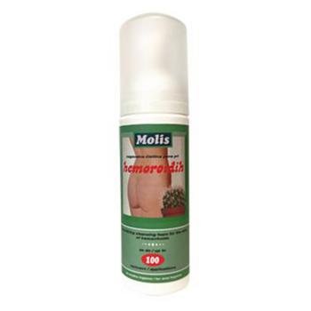 HEMOROIDIK Green Line Molis Čistiaca pena pri hemoroidoch 150 ml