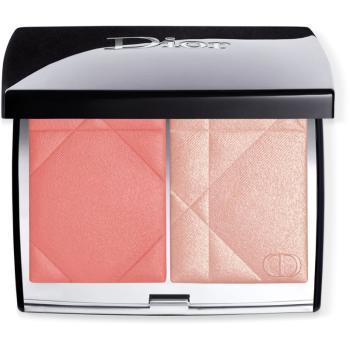 DIOR Rouge Blush Colour & Glow multifunkčná paleta odtieň 257 Dioriviera 8 g