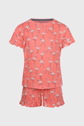 Dievčenské pyžamo Pink Flamingo
