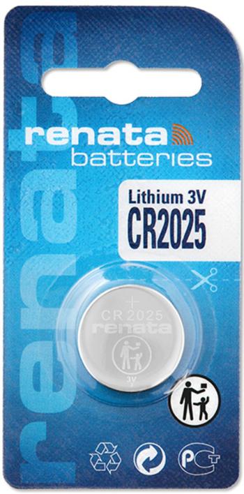 Renata CR2025 gombíková batéria  CR 2025 lítiová 165 mAh 3 V 1 ks