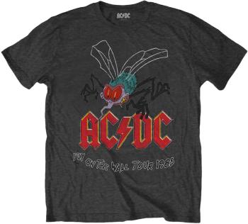 AC/DC Tričko Fly On The Wall Tour Charcoal M