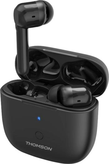 Thomson WEAR7811W Bluetooth Hi-Fi štupľové slúchadlá do uší Headset, dotykové ovládanie čierna