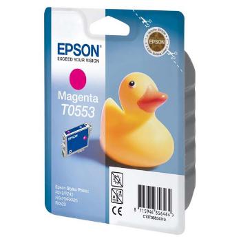 EPSON T0553 (C13T05534010) - originálna cartridge, purpurová, 8ml