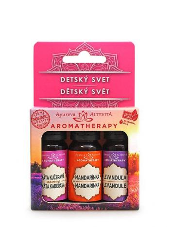 Set olejov - Detský svet ALTEVITA 3x10 ml