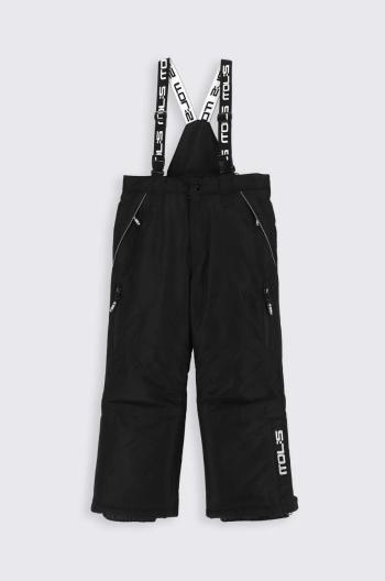 Detské lyžiarske nohavice Coccodrillo čierna farba