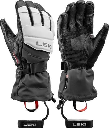 Leki Griffin Thermo 3D Black/Graphite/Sand 11 Lyžiarske rukavice