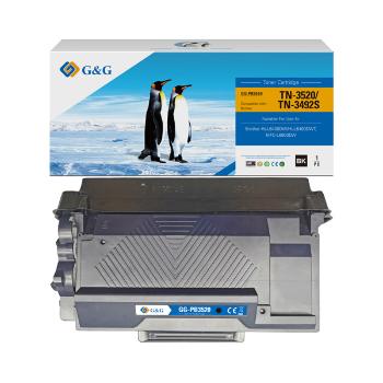 G&G kompatibil. toner s TN3520, black, 20000str., NT-PB3520, pre Brother HL-L6400DW, N