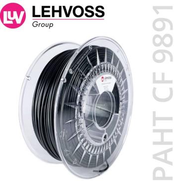 Lehvoss PMLE-1002-001 Luvocom 3F CF 9891 vlákno pre 3D tlačiarne PAHT chemicky odolné 1.75 mm 750 g čierna  1 ks