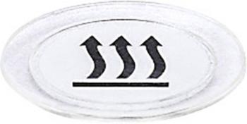ifm Electronic E12458 podložka so symbolom priehľadná E12458  1 ks