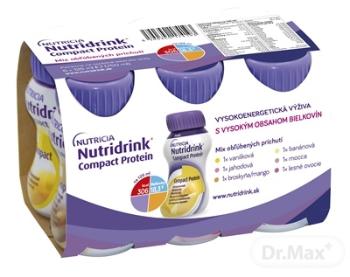 Nutridrink compact protein mix príchutí 6x125ml