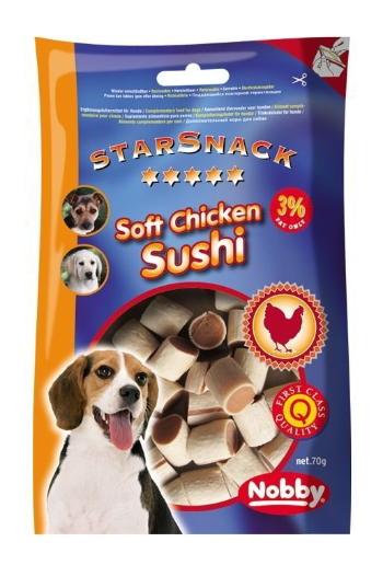 Nobby StarSnack Soft Chicken Sushi kura & ryba 70g