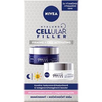 NIVEA Hyaluron Cellular Filler Day & Night Cream 2× 50 ml (9005800259659)