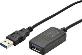 Ansmann #####USB-Kabel #####USB 3.2 Gen1 (USB 3.0 / USB 3.1 Gen1) #####USB-A Stecker, #####USB-A Buchse 5.00 m čierna s