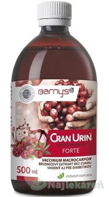 Barny's Cran-Urin Brusnice Forte extrakt z brusníc 500 ml