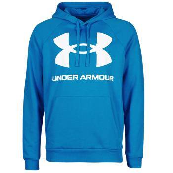 Under Armour  UA RIVAL FLEECE BIG LOGO HD  Mikiny Modrá