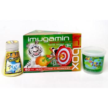 IMUGAMIN Effective pre deti dražé 60 TRIBOX + hračka