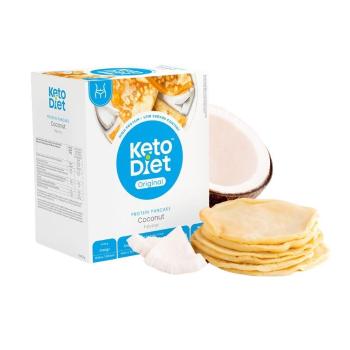 KetoDiet Proteínová palacinka – príchuť kokos (7 porcií)