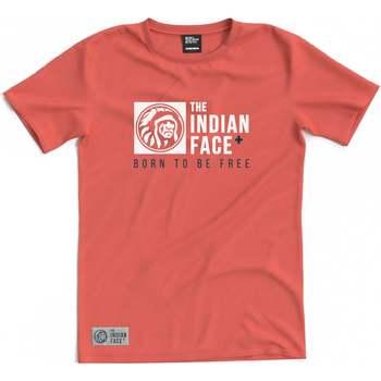 The Indian Face  Tričká s krátkym rukávom Born to be Free  Červená