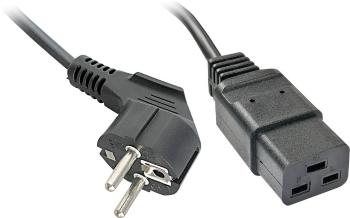 LINDY napájací prepojovací kábel [1x DE schuko zástrčka - 1x IEC zástrčka 16 A] 2.00 m