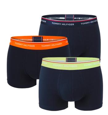 TOMMY HILFIGER - boxerky 3PACK premium essentials iced aloe & orange color waist-L (89-100 cm)