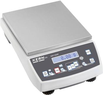 Kern CKE 2000-2 počítacia váha  Max. váživosť 2 kg Rozlíšenie 0.01 g 230 V, na batérie, napájanie z akumulátora striebor