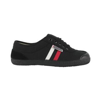 Kawasaki  Retro 23 Canvas Shoe K23 60W Black Stripe Wht/Red  Módne tenisky Čierna