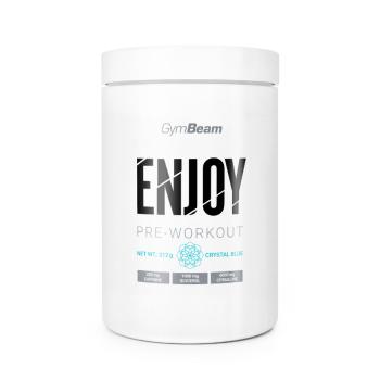 ENJOY Pre-Workout - GymBeam, príchuť crystal blue, 312g