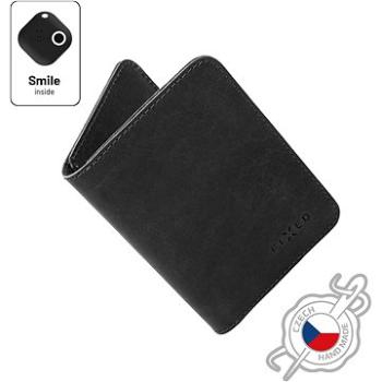 FIXED Smile Wallet XL so smart trackerom FIXED Smile PRO čierna (FIXSM-SWXL2-BK)