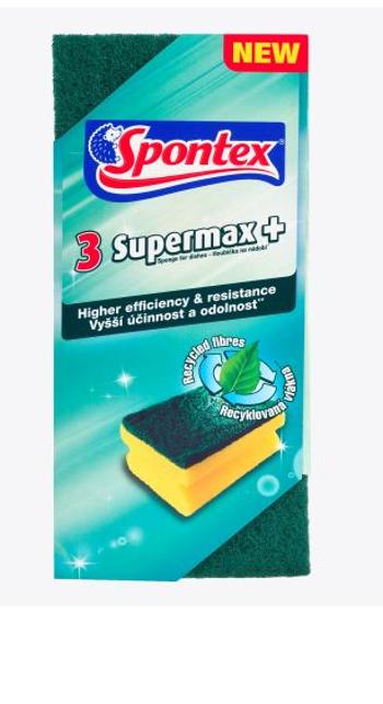 Spontex Supermax+ houba tvarovaná velká 3ks