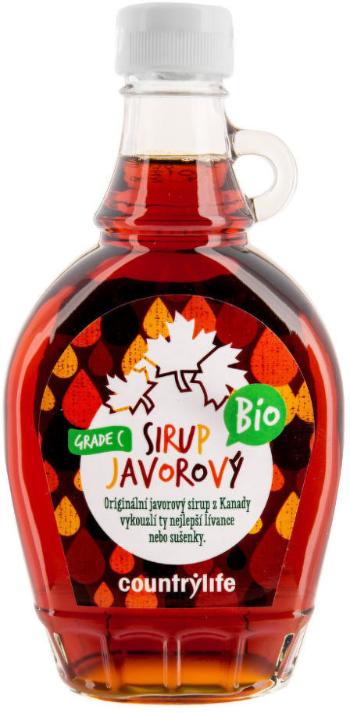 COUNTRY LIFE Sirup javorový Grade C BIO 250 ml