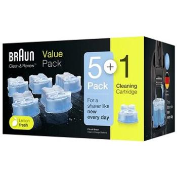 Braun Clean & Renew Kazety, Balenie 5 + 1 (4210201205593)