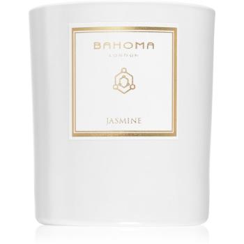 Bahoma London White Pearl Collection Jasmine vonná sviečka 220 g