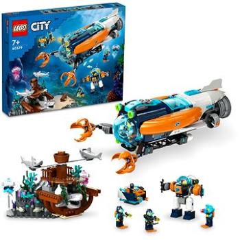 LEGO® City 60379 Prieskumná ponorka na dne mora (5702017416397)