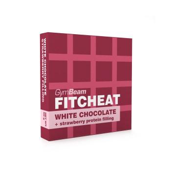 Gymbeam fitcheat protein čokoláda Horká čokoládaVanilka90g