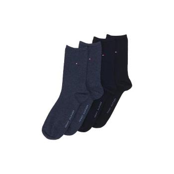 Tommy Hilfiger  Two Pack Knitted Logo Socks Dark Navy Blue  Ponožky Modrá