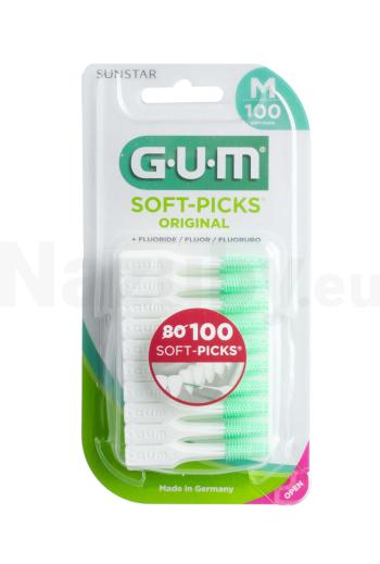 G.U.M Soft Picks Original Medium medzizubná kefka 100 ks