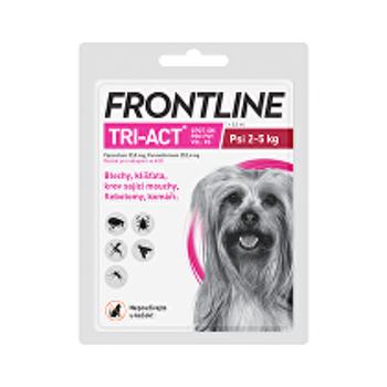 Frontline Tri-act Spot-on XS (do 2-5 kg) 1 pipeta VÝPREDAJ
