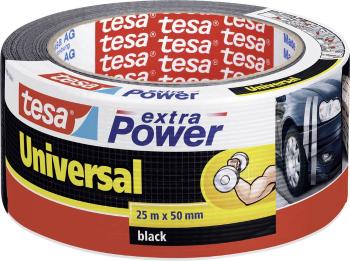 tesa UNIVERSAL 56388-00001-07 páska so skleným vláknom tesa® Extra Power čierna (d x š) 25 m x 50 mm 1 ks