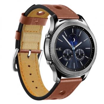 Samsung Gear S3 Leather Italy remienok, Brown (SSG009C03)