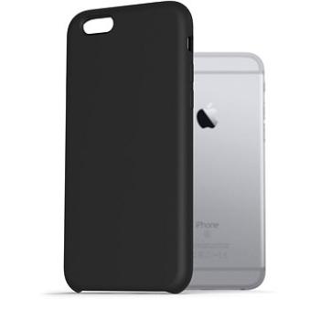 AlzaGuard Premium Liquid Silicone Case na iPhone 6/6s čierne (AGD-PCS0001B)