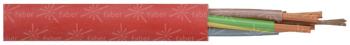 Faber Kabel 0311820 opletenie / lanko SiHF-O 2 x 2.50 mm² červená metrový tovar