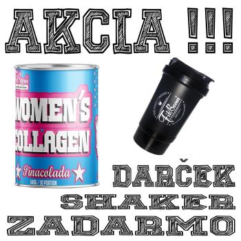 Akcia: Womens Collagen + Šejker Zadarmo - FitBoom 340 g Pinacolada