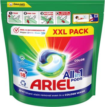 Ariel All-In-1 PODS Color, gélové kapsuly na pranie 50 ks