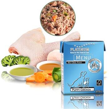 Platinum natural menu puppy chicken (4260208740597)