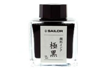 Sailor 13-2002-220 čierny Kiwa-Guro flaštičkový atrament 50 ml