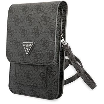 Guess PU 4G Triangle Logo Phone Bag Black (GUWBP4TMGR)