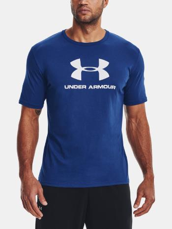 Under Armour UA SPORTSTYLE LOGO SS. Tričko Modrá