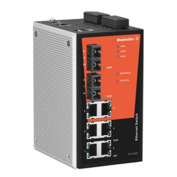 Weidmüller IE-SW-PL08MT-6TX-2SC priemyselný ethernetový switch