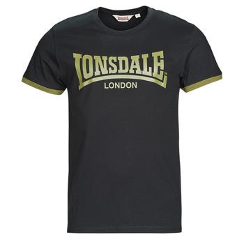 Lonsdale  Tričká s krátkym rukávom TOWNHEAD  Čierna